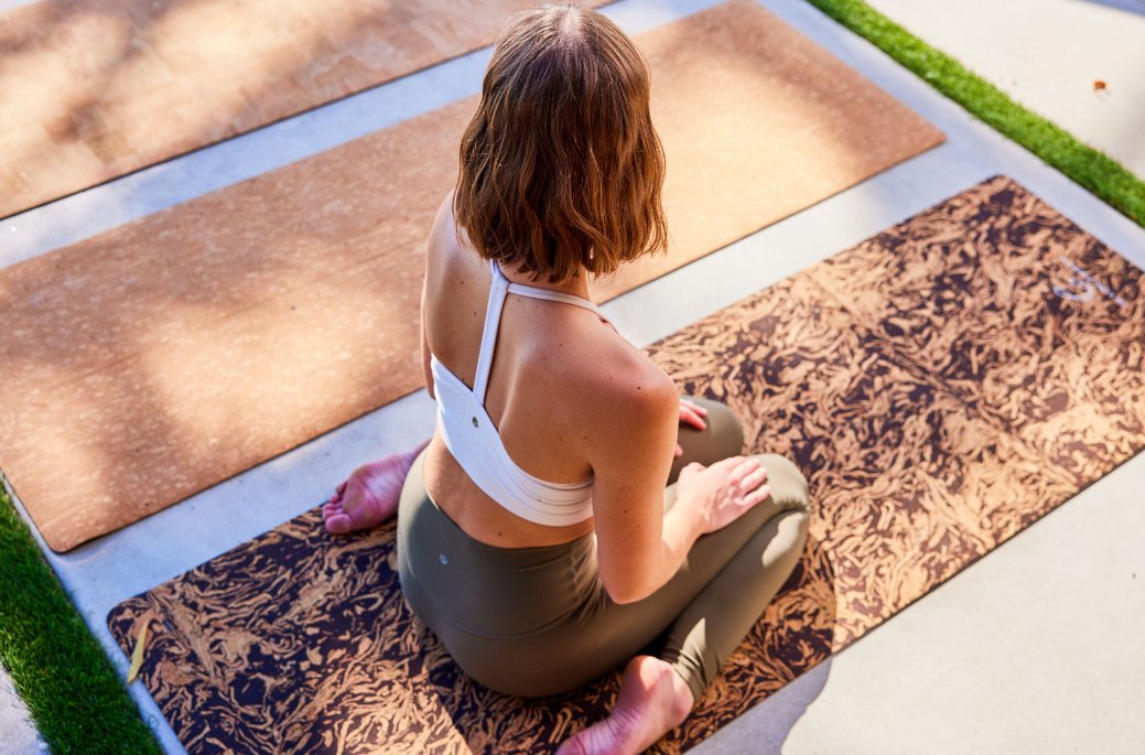 Tips on Yoga : How to Use a Yoga Mat on the Carpet 