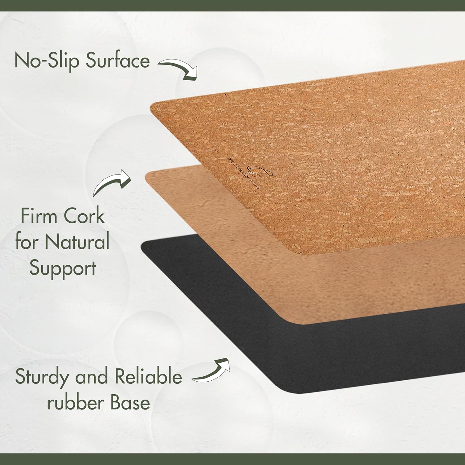 Arizona | Recycled Cork Yoga Mat with Superior Grip - Corkcollective