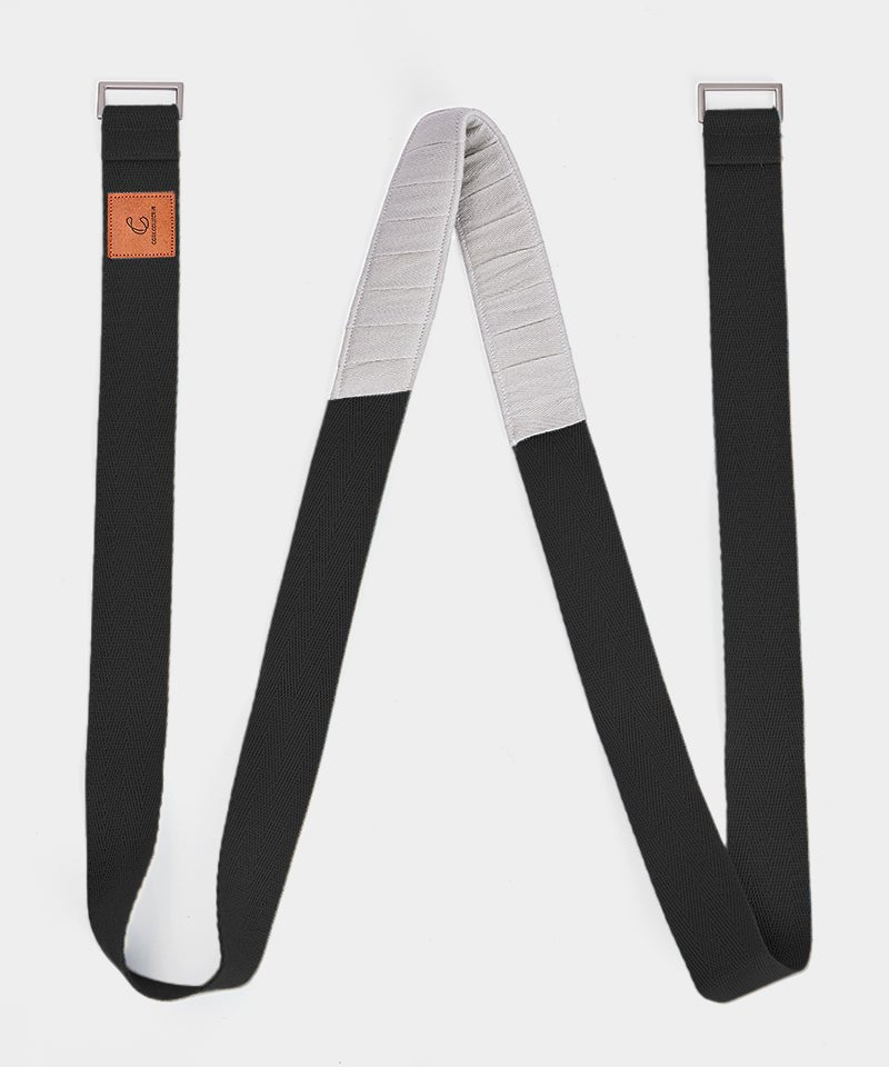Align & Thrive Cotton Yoga Strap - Sustainable Precision for Your Practice - Corkcollective