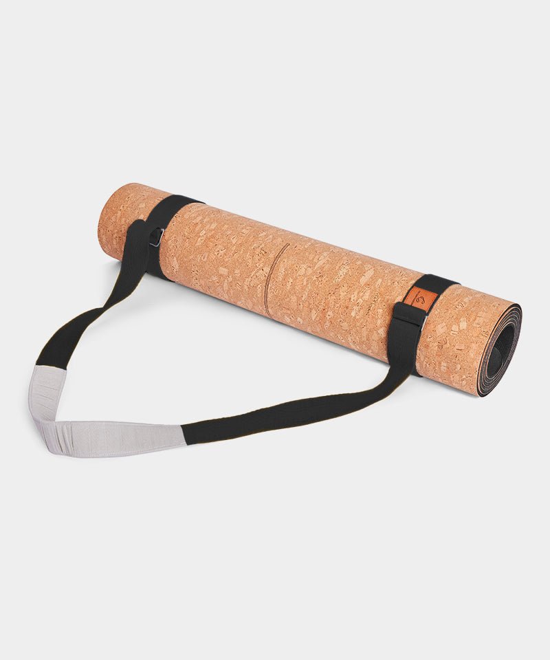 Align & Thrive Cotton Yoga Strap - Sustainable Precision for Your Practice - Corkcollective