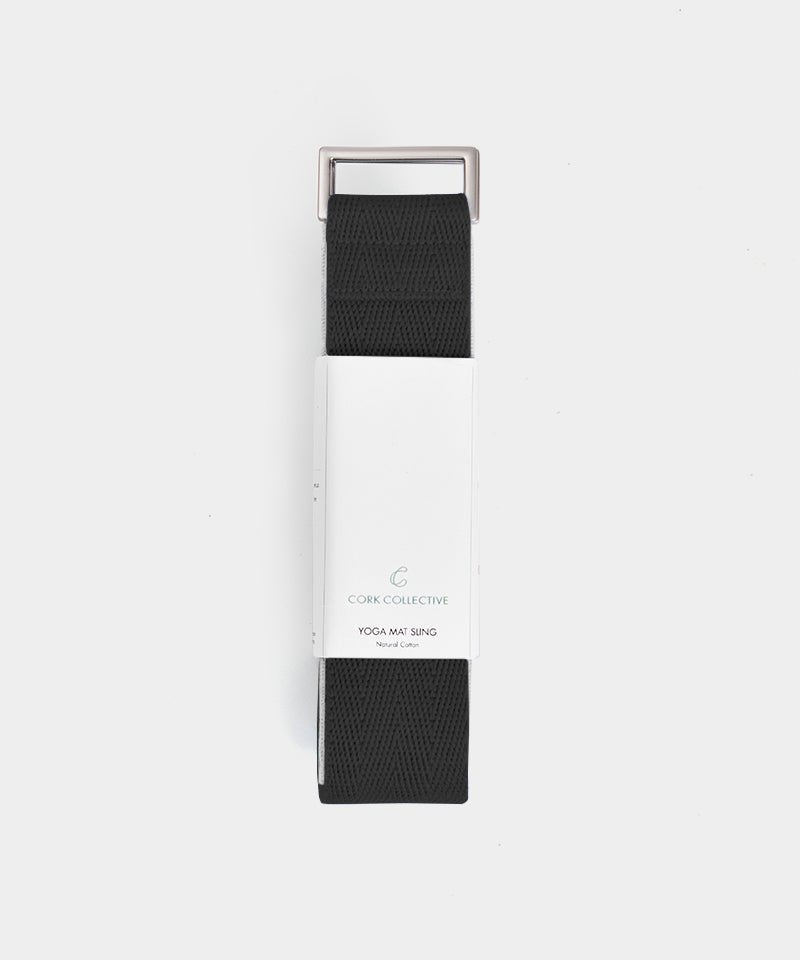 Align & Thrive Cotton Yoga Strap - Sustainable Precision for Your Practice - Corkcollective