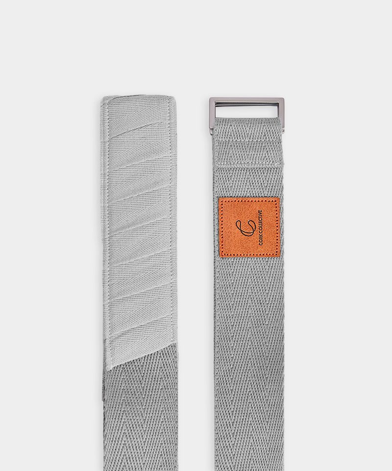 Align & Thrive Cotton Yoga Strap - Sustainable Precision for Your Practice - Corkcollective