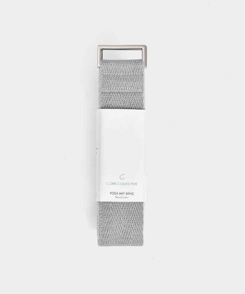 Align & Thrive Cotton Yoga Strap - Sustainable Precision for Your Practice - Corkcollective
