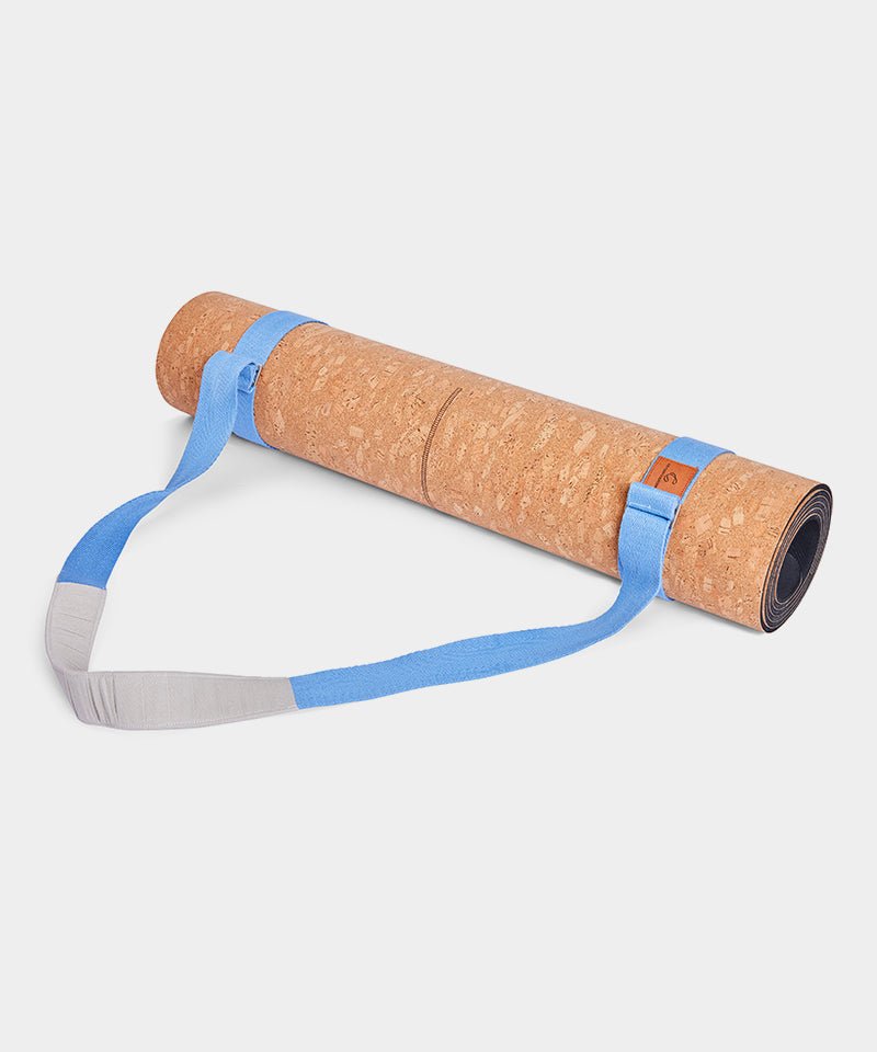 Align & Thrive Cotton Yoga Strap - Sustainable Precision for Your Practice - Corkcollective