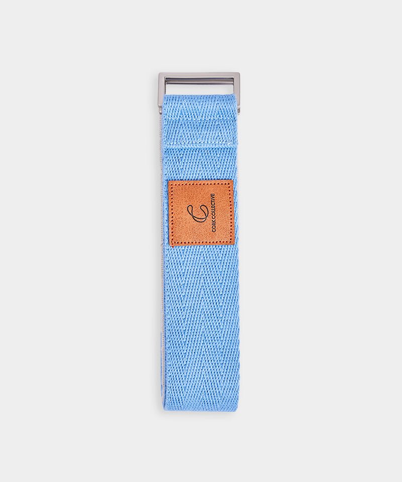 Align & Thrive Cotton Yoga Strap - Sustainable Precision for Your Practice - Corkcollective
