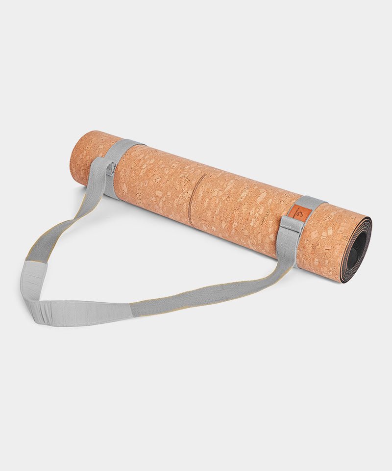 Align & Thrive Cotton Yoga Strap - Sustainable Precision for Your Practice - Corkcollective