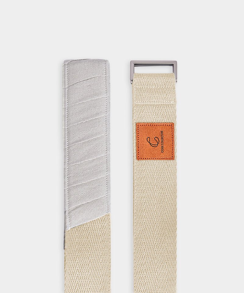 Align & Thrive Cotton Yoga Strap - Sustainable Precision for Your Practice - Corkcollective