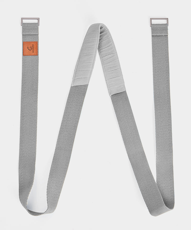Align & Thrive Cotton Yoga Strap - Sustainable Precision for Your Practice - Corkcollective