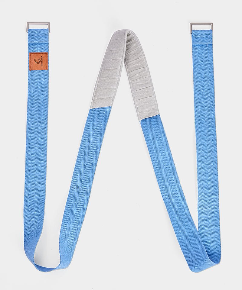 Align & Thrive Cotton Yoga Strap - Sustainable Precision for Your Practice - Corkcollective