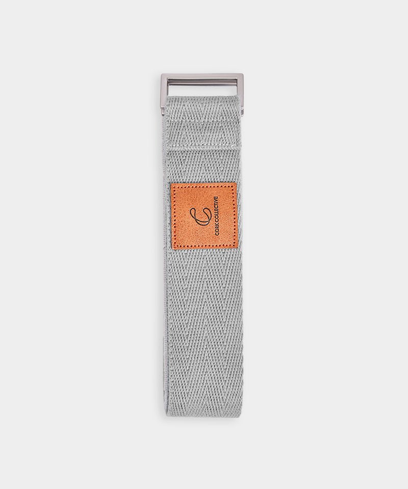 Align & Thrive Cotton Yoga Strap - Sustainable Precision for Your Practice - Corkcollective