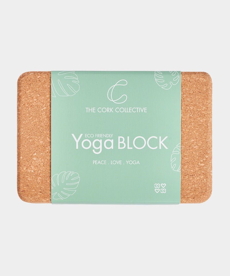 Artisanal Cork Yoga Block - Nature's Support for Your Practice - Corkcollective