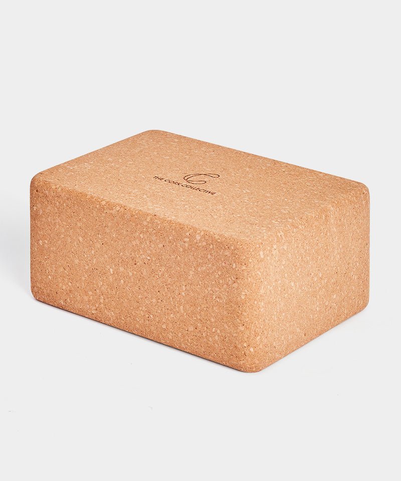 Artisanal Cork Yoga Block - Nature's Support for Your Practice - Corkcollective