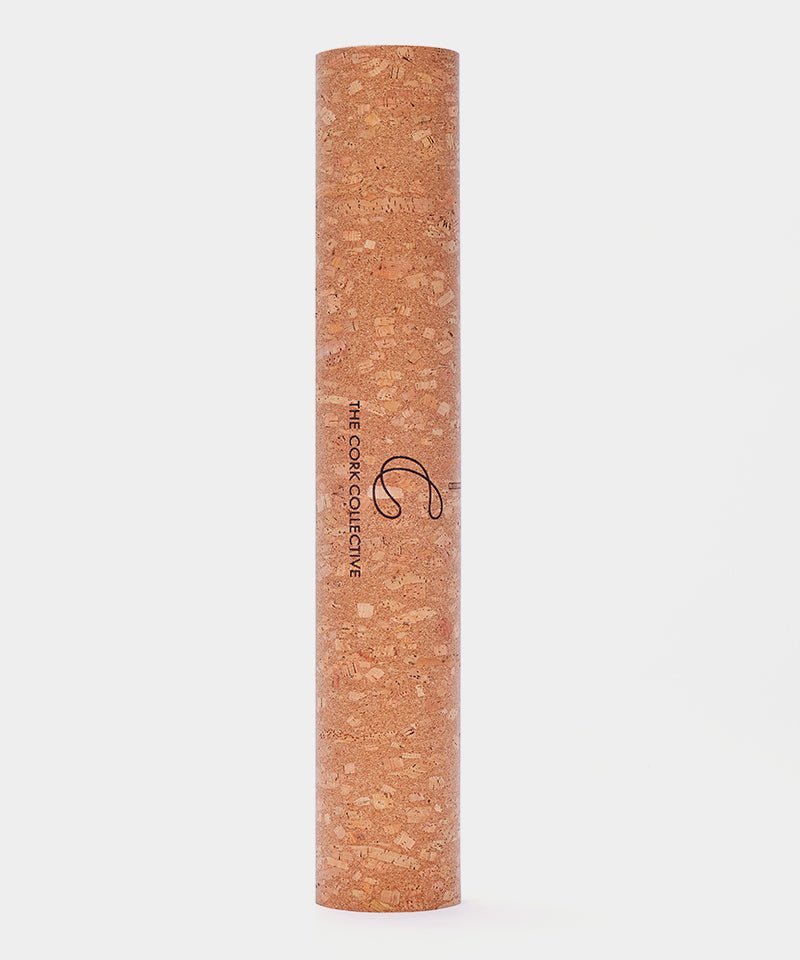 Arizona | Recycled Cork Yoga Mat with Superior Grip (Pure/No Pattern) - Corkcollective