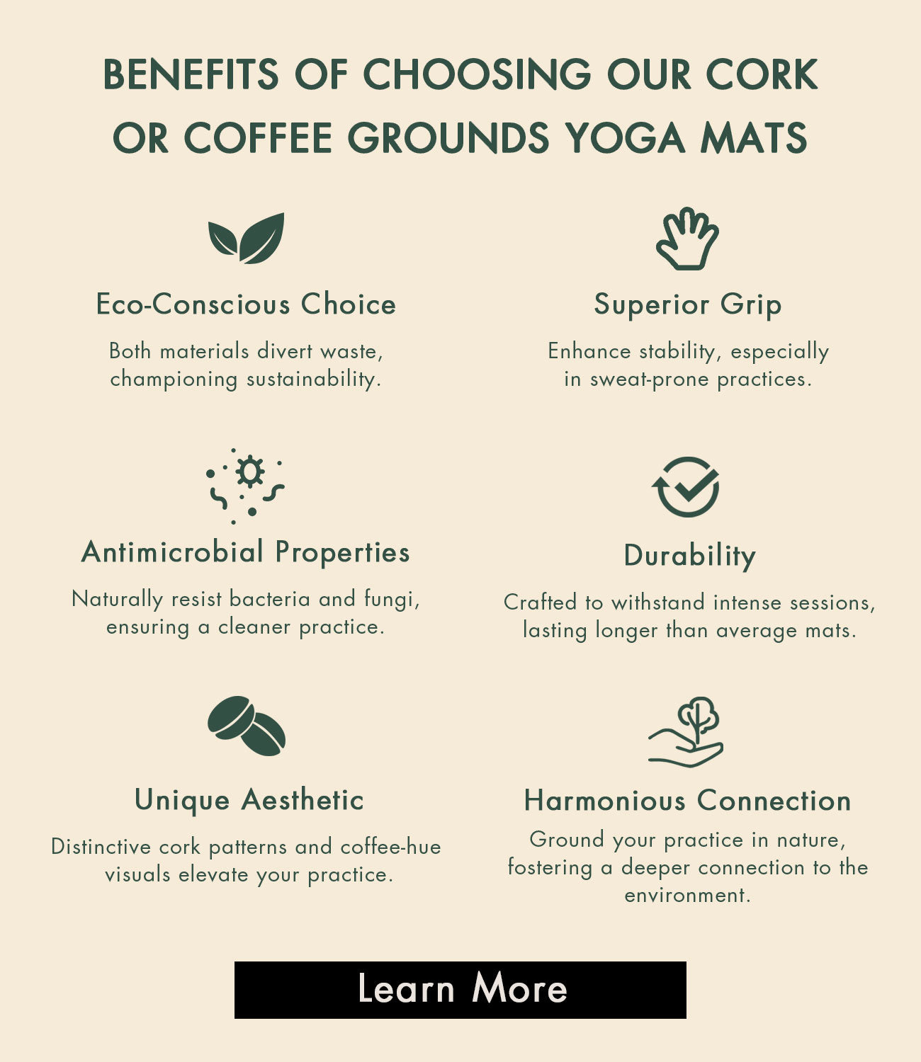 Corc Yoga RENEW Cork Yoga Mat  Ethical Vegan & Natural Yoga