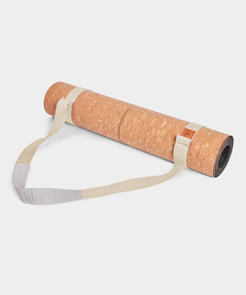 Align & Thrive Cotton Yoga Strap - Sustainable Precision for Your Practice - Corkcollective