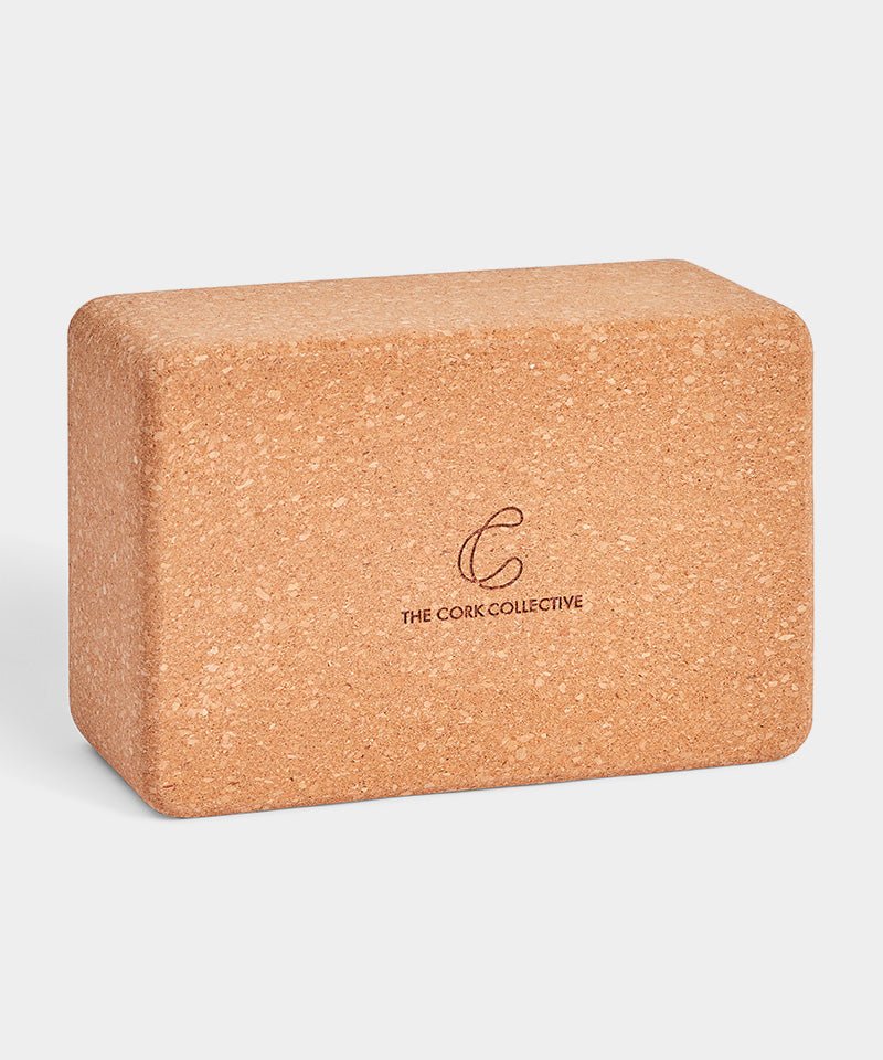 Artisanal Cork Yoga Block - Nature's Support for Your Practice - Corkcollective
