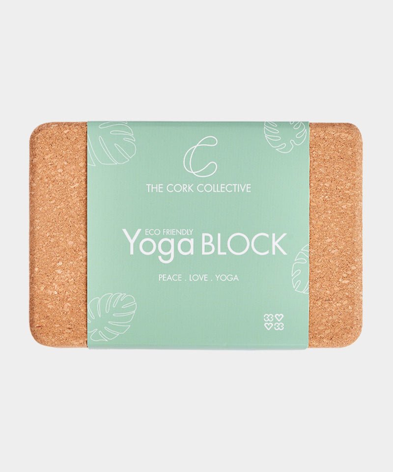 Artisanal Cork Yoga Block - Nature's Support for Your Practice - Corkcollective